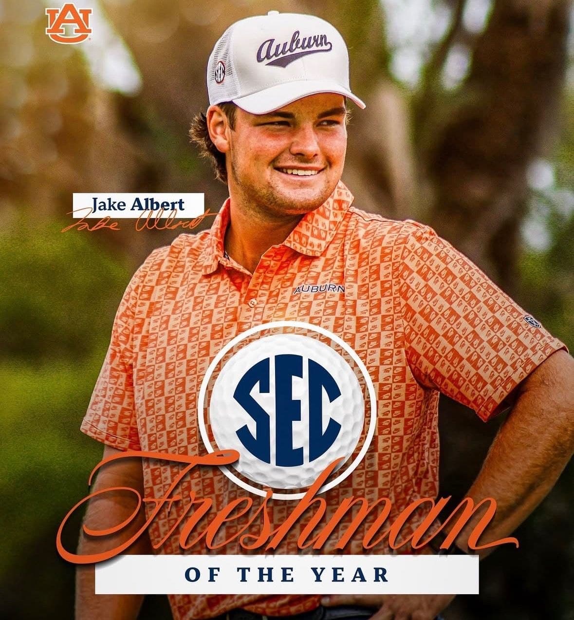 Jake Albert — SEC Freshman of the Year
